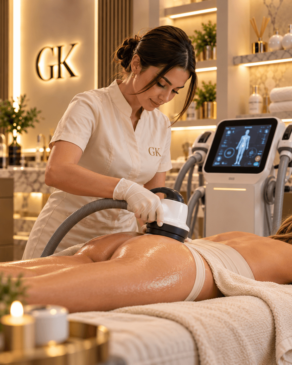 Gülümser Koç Beauty & Wellness bölgesel incelme uygulaması